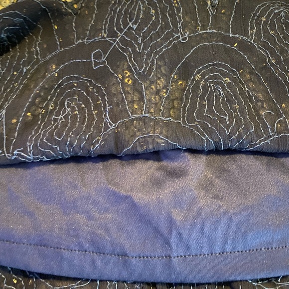 NBD sequined halter dress with scalloped hem - Picture 8 of 9